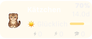Komplikation Stimmungsname, Glücklich