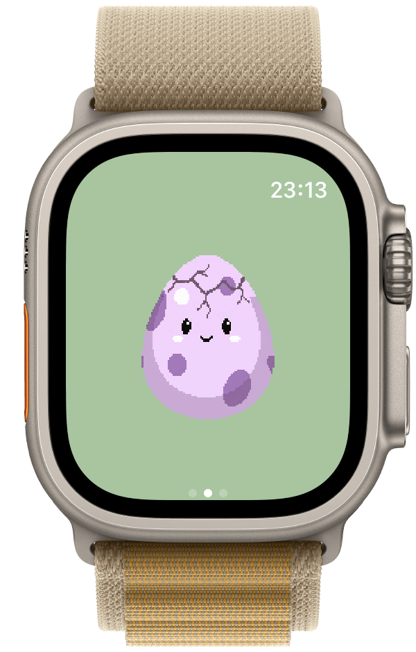 Apple Watch face showing WatchieBesti complications working correctly