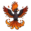 Pixel art Phoenix, a WatchieBesti pet coming soon