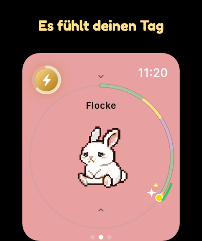 Launenring des Pets auf der Apple Watch