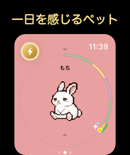 Apple Watchのペットの気分リング