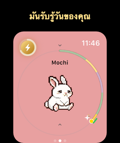 วงแหวนอารมณ์ของสัตว์เลี้ยงบน Apple Watch