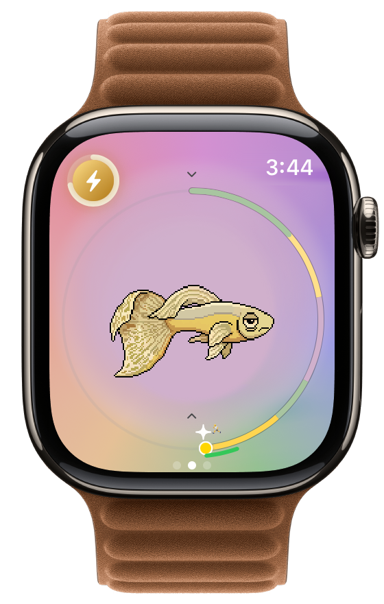 Rainbow Mist in WatchieBesti on Apple Watch