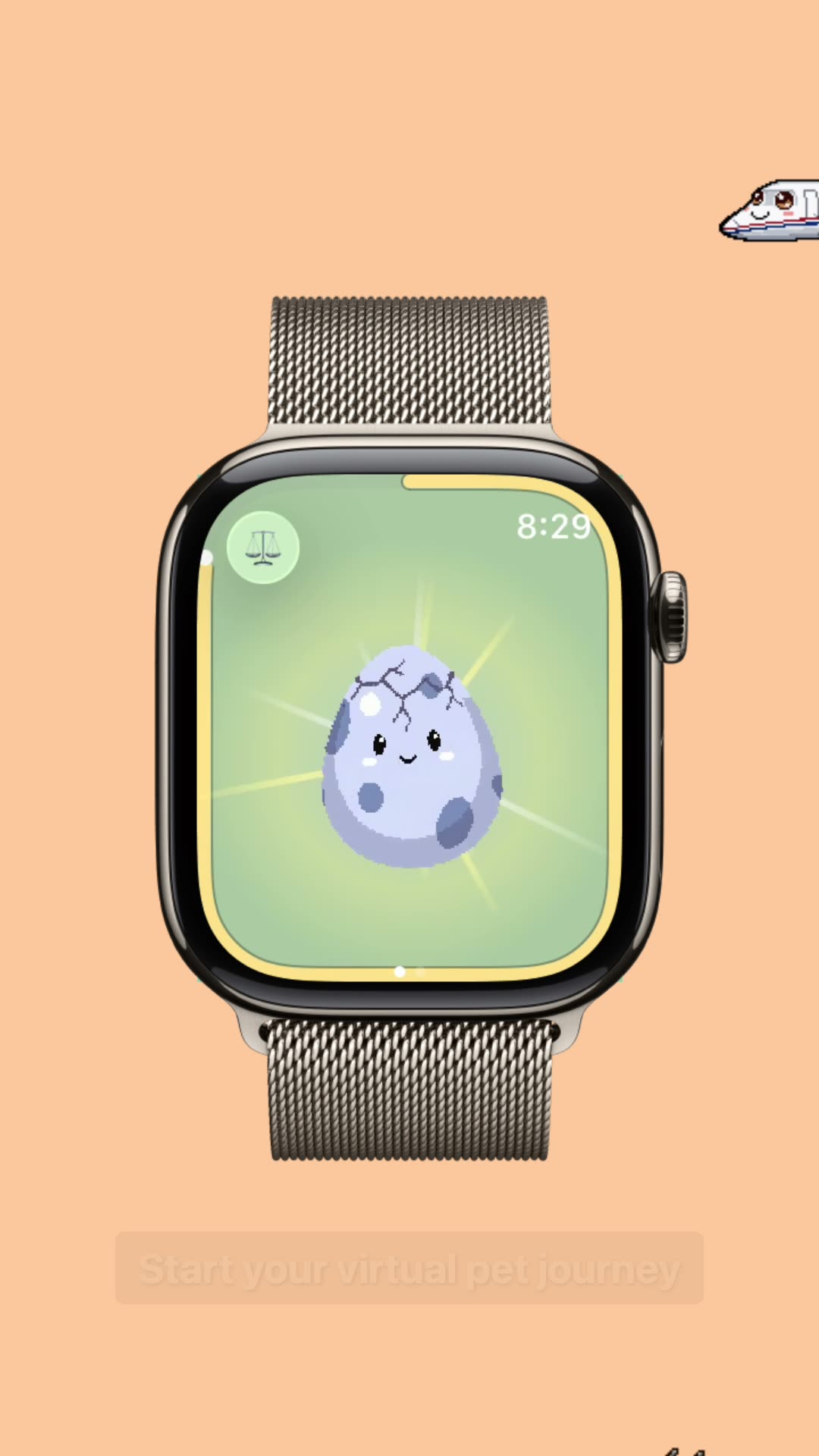 WatchieBesti promo video showing Apple Watch pet moments